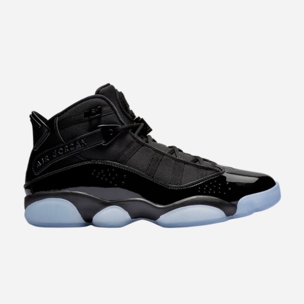 Air Jordan 6 Rings Black Sneakers